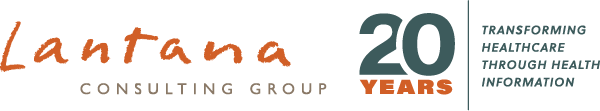 Lantana 20-Year Logo